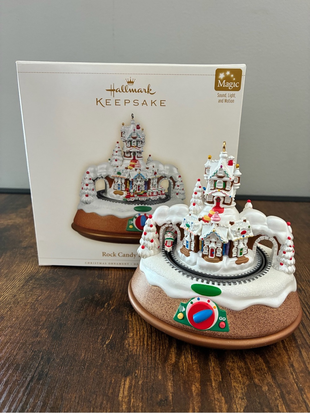 Hallmark 2006 Rock Candy Railroad Magic Christmas Ornament